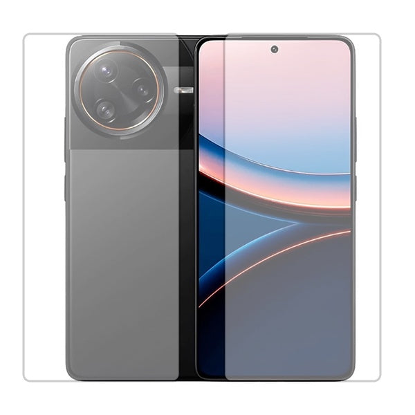 Kit Película Protectora de Hydrogel Frente e Verso GIFT4ME Para Xiaomi Poco F7 Pro - Transparente