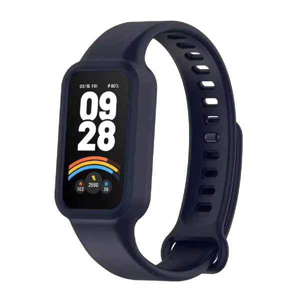 Bracelete Silicone GIFT4ME Para Xiaomi Redmi Smart Band 3 - Azul Escuro