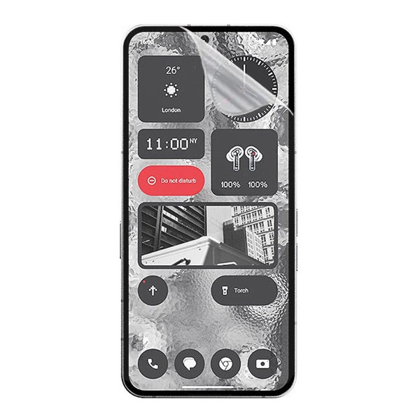 Película Protectora de Hydrogel Frente GIFT4ME Para Nothing Phone 3 - Transparente