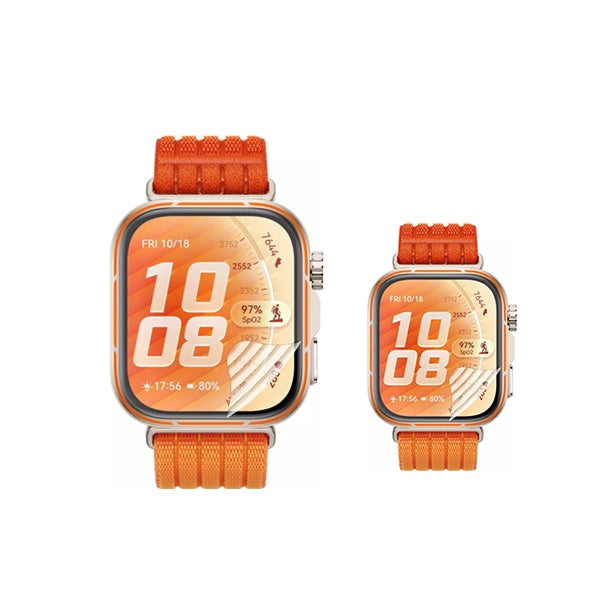 Kit 2x Película Hydrogel GIFT4ME Para Huawei Watch Fit 5 Pro - Transparente
