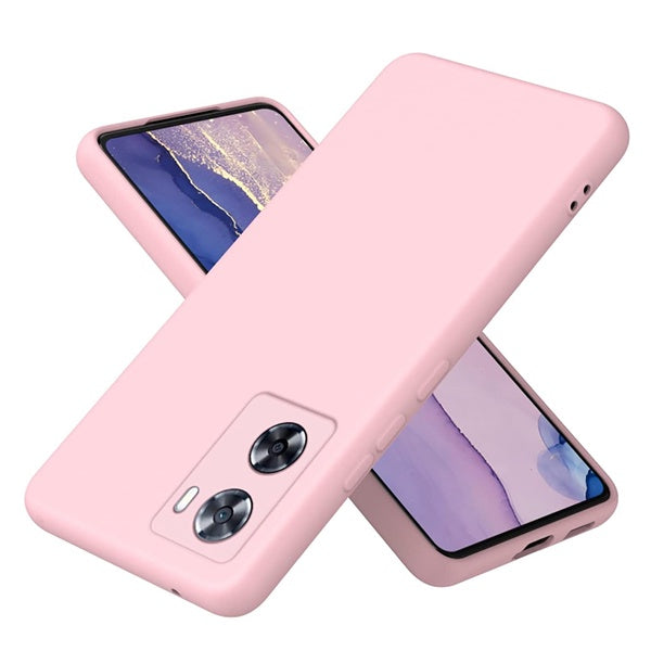 Capa Proteção Silicone Gift4Me Para Oppo A57s - Rosa