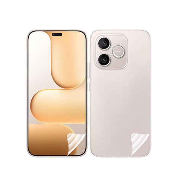 Kit Película Protectora de Hydrogel Frente e Verso GIFT4ME Para Honor 600 Lite 5G - Transparente