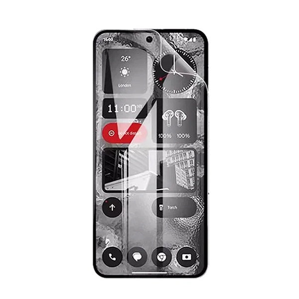 Película Protectora de Hydrogel Frente GIFT4ME Para Nothing Phone (3a) - Transparente