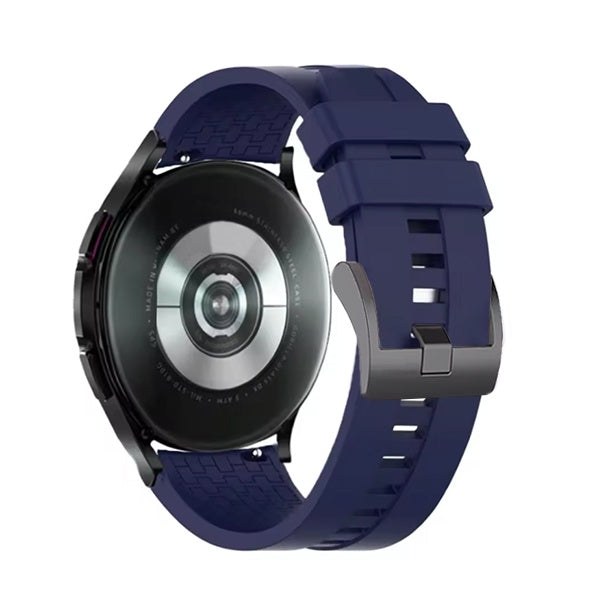 Bracelete Silicone Com Fivela GIFT4ME Para Amazfit Cheetah 2 Pro - Azul Escuro