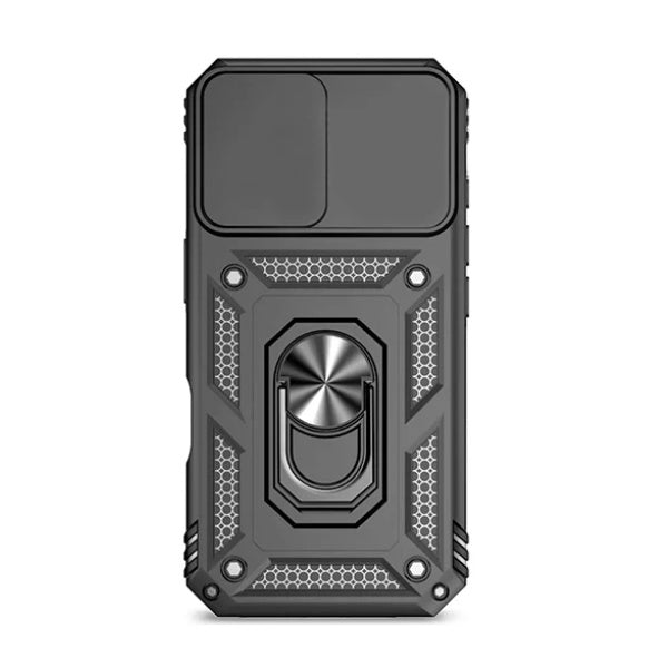 Capa de Proteção Militar Magnética Janela Deslizante GIFT4ME Para Xiaomi Redmi A5 4G - Preto