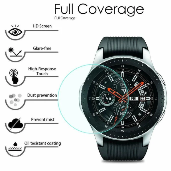 Película de Vidro Temperado GIFT4ME Para Samsung Galaxy Watch8 Classic - 46mm Bluetooth - Transparente