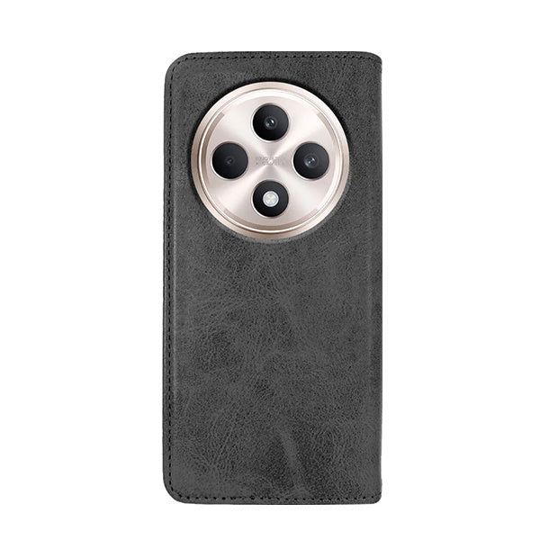 Capa Tipo Livro Fecho Magnético Gift4Me Para Oppo Reno12 F 4G - Preto