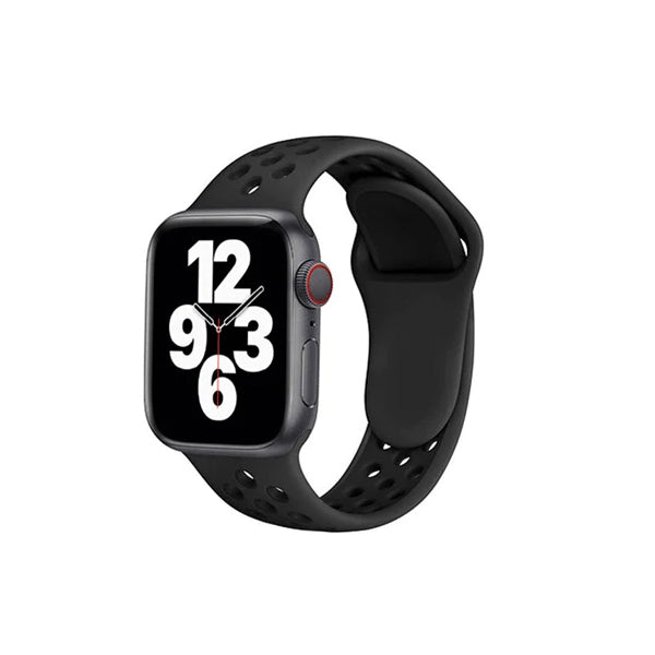 Bracelete Desportiva para Apple Watch Ultra 3 - Preto / Preto