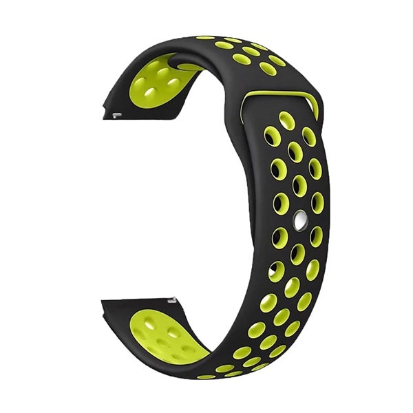 Bracelete Desportiva GIFT4ME Para Garmin Approach S44 - Preto / Verde