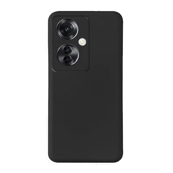 Capa Proteção Traseira Silicone GIFT4ME para Oppo Reno11 F - Preto
