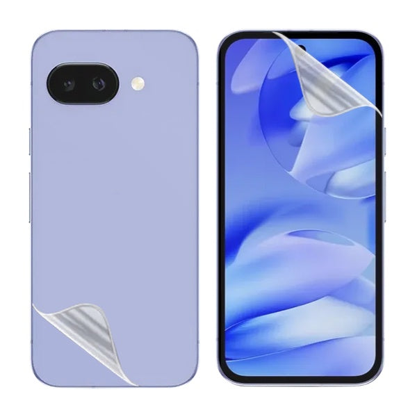 Kit Película Protectora de Hydrogel Frente e Verso GIFT4ME Para Google Pixel 9a - Transparente