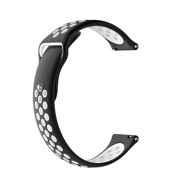 Bracelete Desportiva GIFT4ME Para Amazfit Balance 2 - Preto / Branco