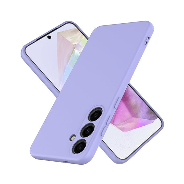 Capa Proteção Silicone Gift4Me Para Samsung Galaxy A36 5G - Roxo