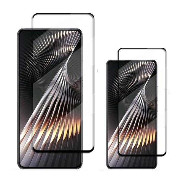 Kit 2 Película de Vidro Temperado GOrilasGlass GIFT4ME para Xiaomi Redmi Turbo 3 - Transparente/Preto