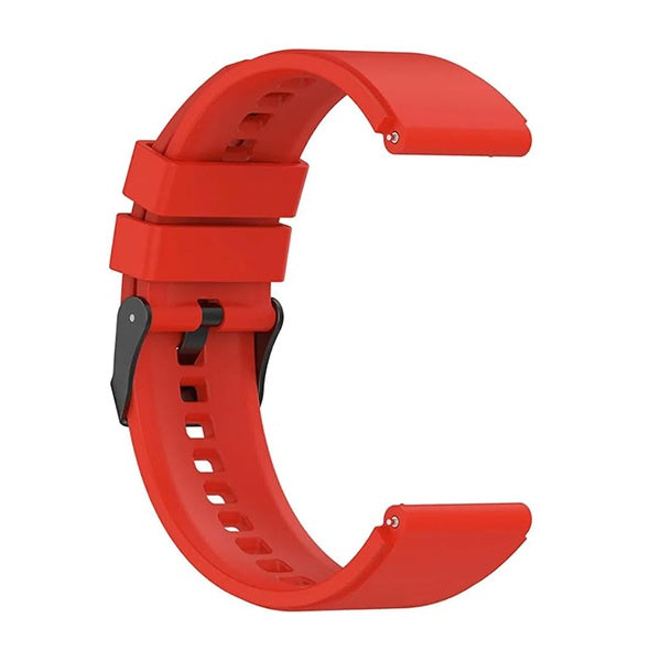 Bracelete Silicone Com Fivela GIFT4ME Para Coros Apex 2 - Vermelho