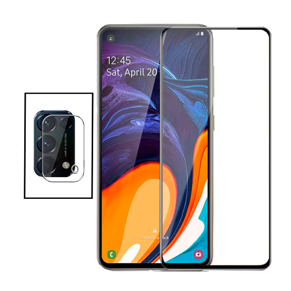 Kit Película Protectora para Câmara Traseira + Película de Vidro Temperado GorilasGlass para Oppo Reno5 Pro 5G