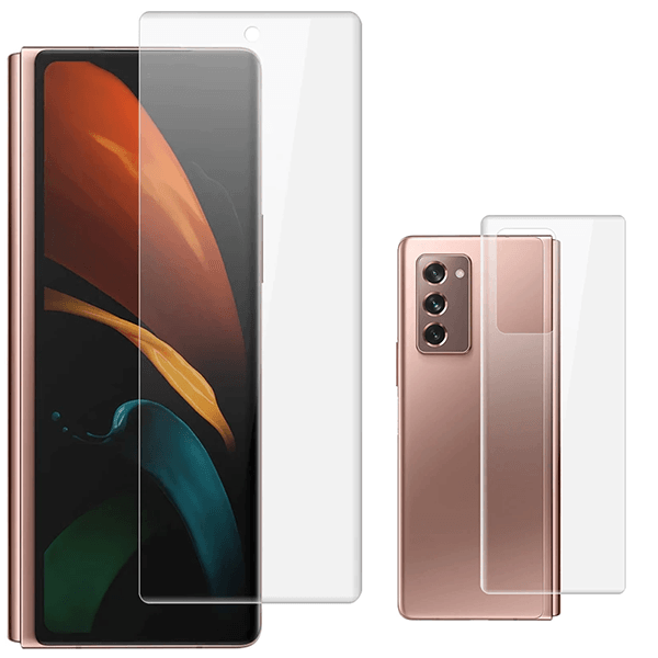 Kit Película Protectora de Hydrogel Frente + Verso para Samsung Galaxy Z Fold2 5G