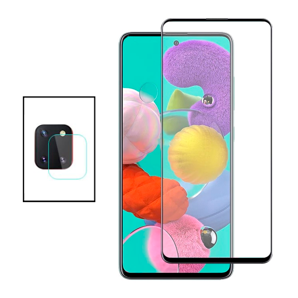 Kit Película Protectora para Câmara Traseira + Película de Vidro Temperado GorilasGlass para Samsung Galaxy Note 10 Lite