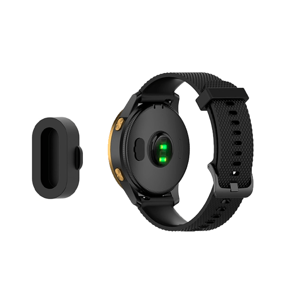 Tampa de proteção Carregador USB à prova de poeira para Garmin Forerunner 245