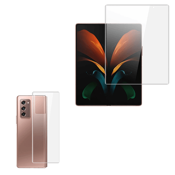 Kit Película Protectora de Hydrogel Frente Large + Verso para Samsung Galaxy Z Fold2 5G