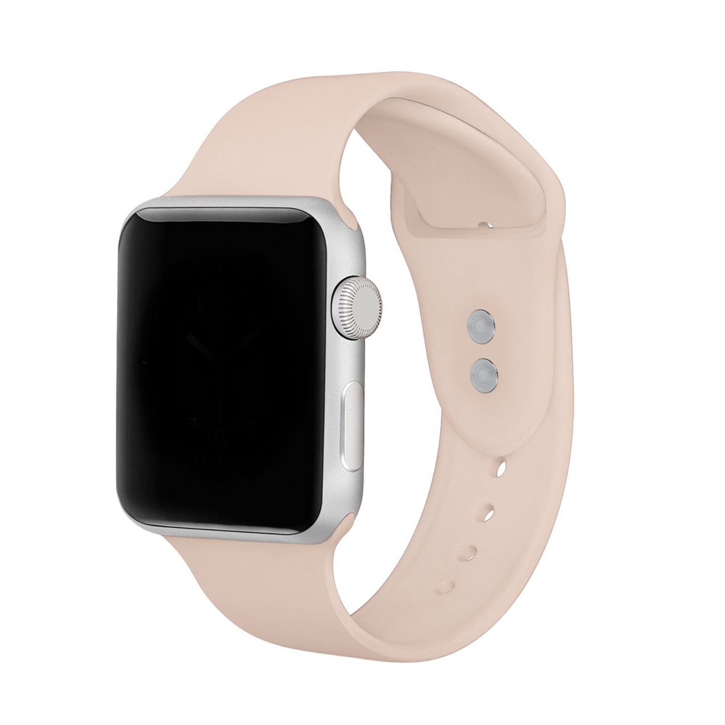 Bracelete Silicone para Apple Watch Edition Series 7 - 41mm - Creme