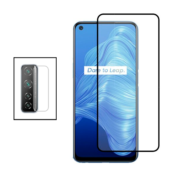 Kit Película Protectora para Câmara Traseira + Película de Vidro Temperado GorilasGlass para Huawei P40 Lite 5G