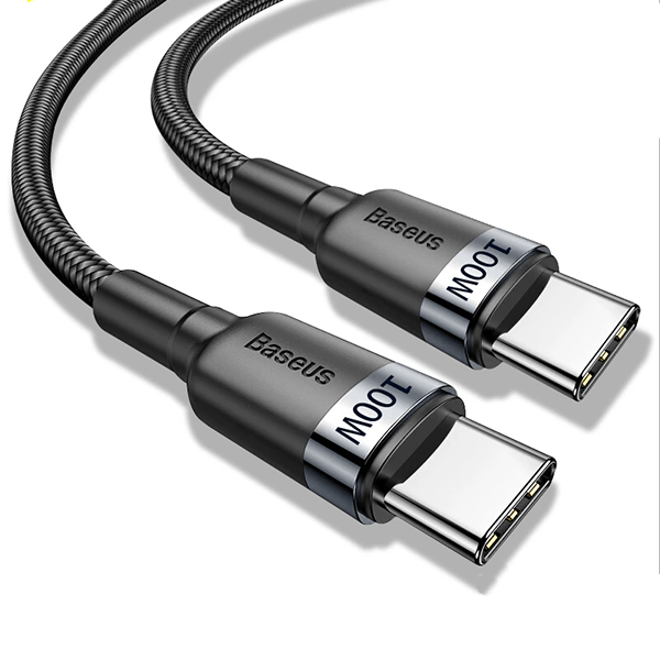 Cabo Magnético Fast Charge 4.0 100W (480Mb) 20V/5A USB-C TO USB-C BASEUS 150cm para iPod