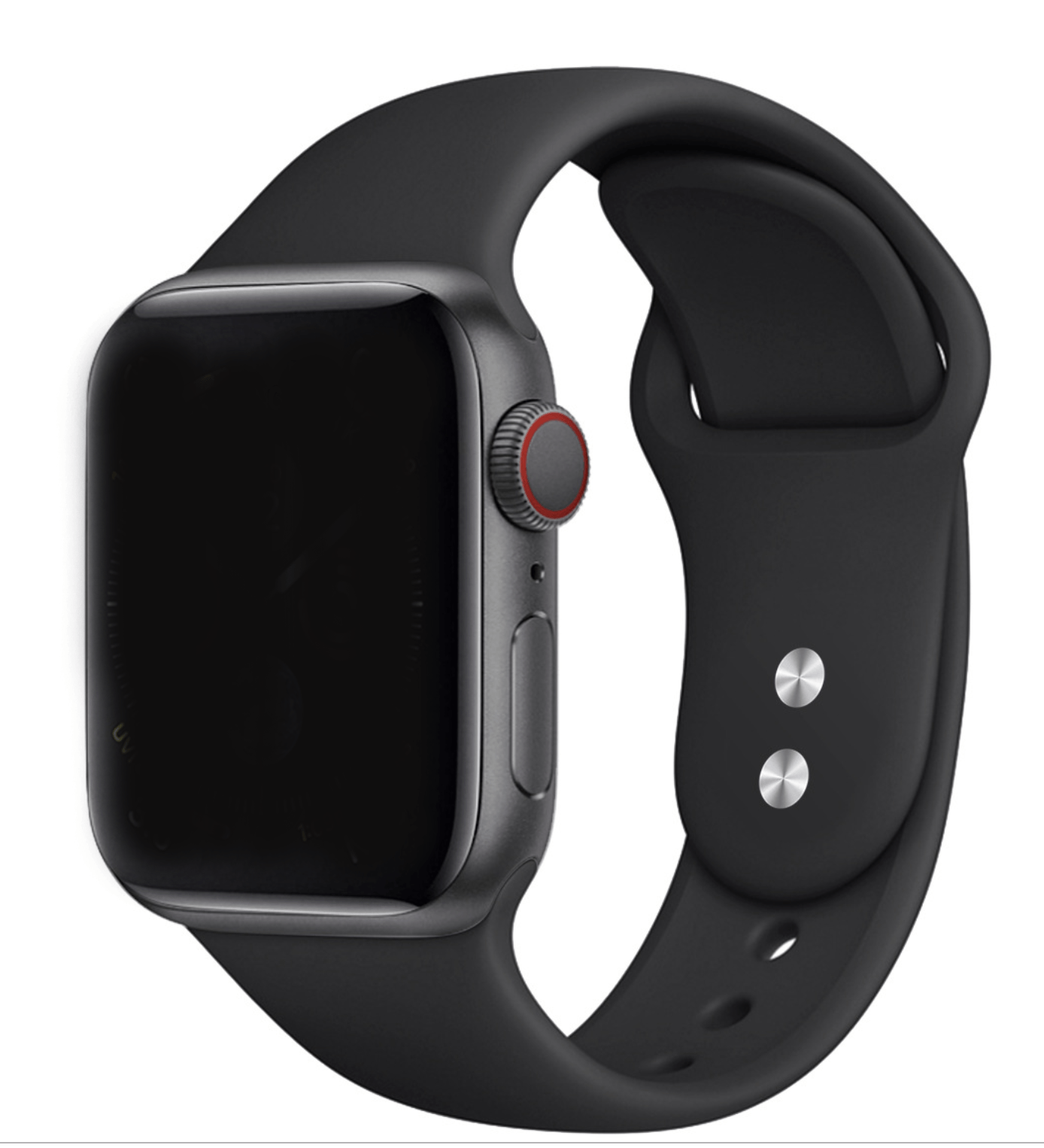 Bracelete Silicone para Apple Watch Series 3 - 42mm - Preto