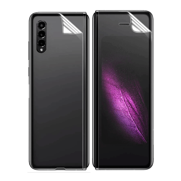 Kit Película Protectora de Hydrogel Frente e Verso para Samsung Galaxy Z Fold3 - Transparente