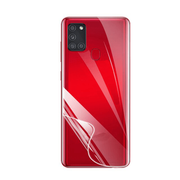 Película Protectora de Hydrogel Verso Com Bordas Laterais para Samsung Galaxy A21S