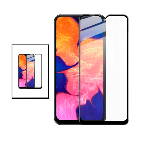 Kit 2 Película de Vidro Temperado GorilasGlass para Samsung Galaxy M13 - Transparente/Preto