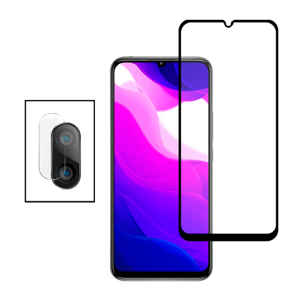 Kit Película Protectora para Câmara Traseira + Película de Vidro Temperado GorilasGlass para Samsung Galaxy M30