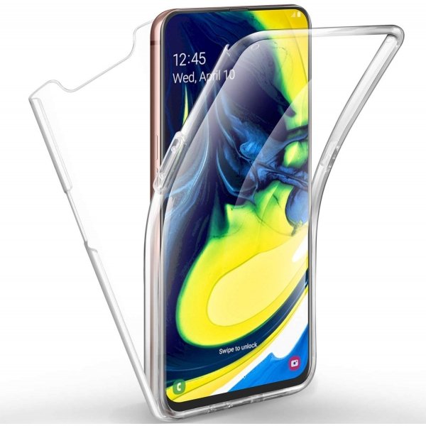 Capa 360° Proteção Frente e Verso para Samsung Galaxy A80