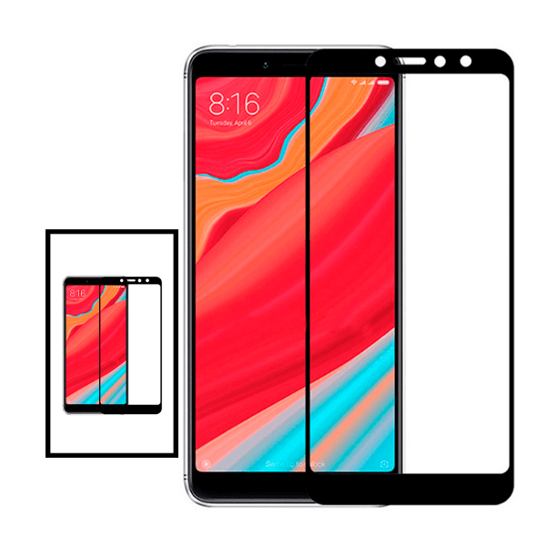 Kit 2 Película de Vidro Temperado GorilasGlass para Xiaomi Redmi S2