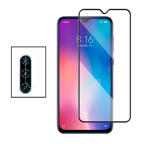 Kit Película Protectora para Câmara Traseira + Película de Vidro Temperado GorilasGlass para Samsung Galaxy A30s