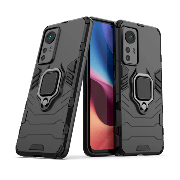 Capa de Proteção Militar Magnética para Xiaomi 12 - Preto