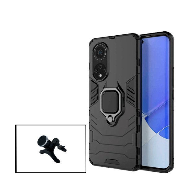 Kit Suporte Magnético Com Pernas + Capa de Proteção Militar Magnética para Huawei Nova 9