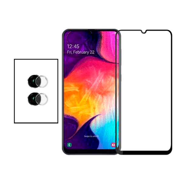 Kit Película Protectora para Câmara Traseira + Película de Vidro Temperado GorilasGlass para Huawei Honor 10 Lite