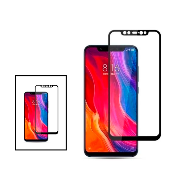Kit 2 Película de Vidro Temperado GorilasGlass para Xiaomi Mi 8 Pro