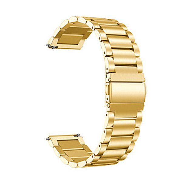 Bracelete de Aço + Ferramenta para Garmin Vivoactive 3 e 3 Music / Vivomove HR / Vivomove 3 / Vivomove style 20mm / Vivomove Luxe - Ouro