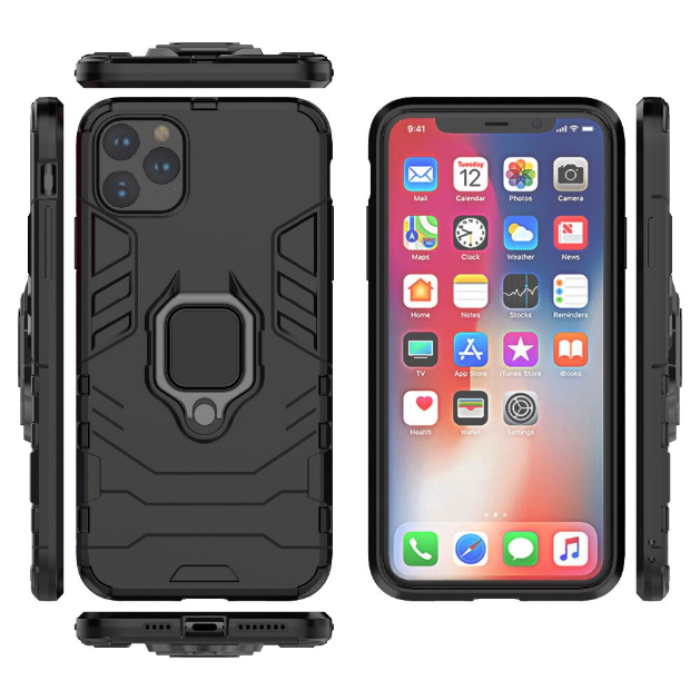 Capa de Proteção Militar Magnética para iPhone 11 Pro Max