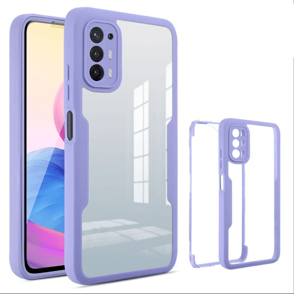 Capa 360° Proteção Frente e Verso para Oppo A94 5G - Roxo