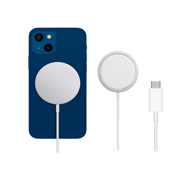 Carregador Sem Fios Carga Rápida para Apple iPhone 13 Mini - Branco