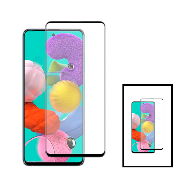 Kit 2 Película de Vidro Temperado GorilasGlass para Xiaomi Poco X4 NFC - Transparente/Preto
