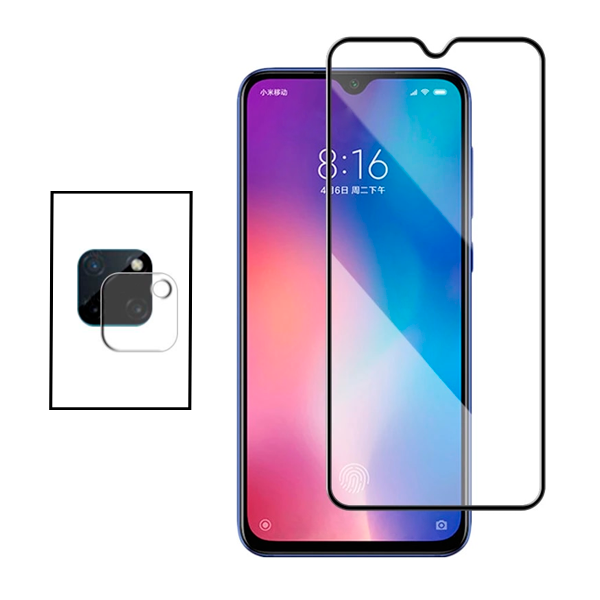 Kit Película Protectora para Câmara Traseira + Película de Vidro Temperado GorilasGlass para Realme C12