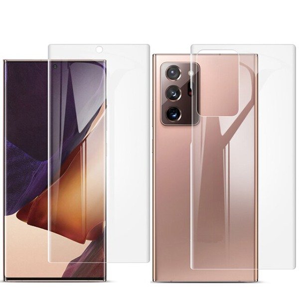 Kit Película Protectora de Hydrogel Frente e Verso para Samsung Galaxy Note 20 Ultra