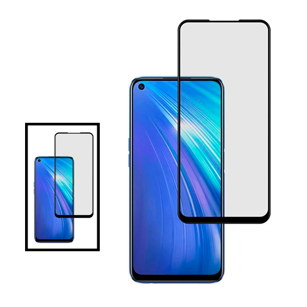 Kit 2 Película de Vidro Temperado GorilasGlass para Realme 7i