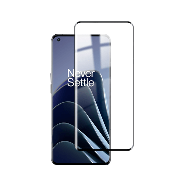 Película de Vidro Temperado GorilasGlass Curvado para Oppo Find X5 Pro 5G - Transparente/Preto