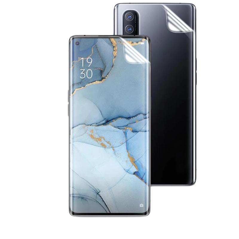 Kit Película Protectora de Hydrogel Frente e Verso para Oppo A93s 5G