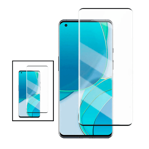 Kit 2 Película de Vidro Temperado GorilasGlass Curvado para OnePlus 9 Pro